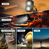 2000LM IP67 2 COB Rechargeable Work Light